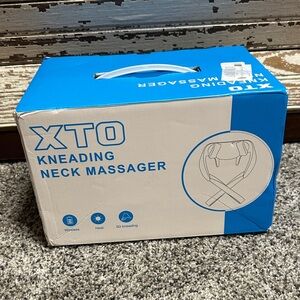 t/o Kneading Neck Massager in Blue - t/o Brand